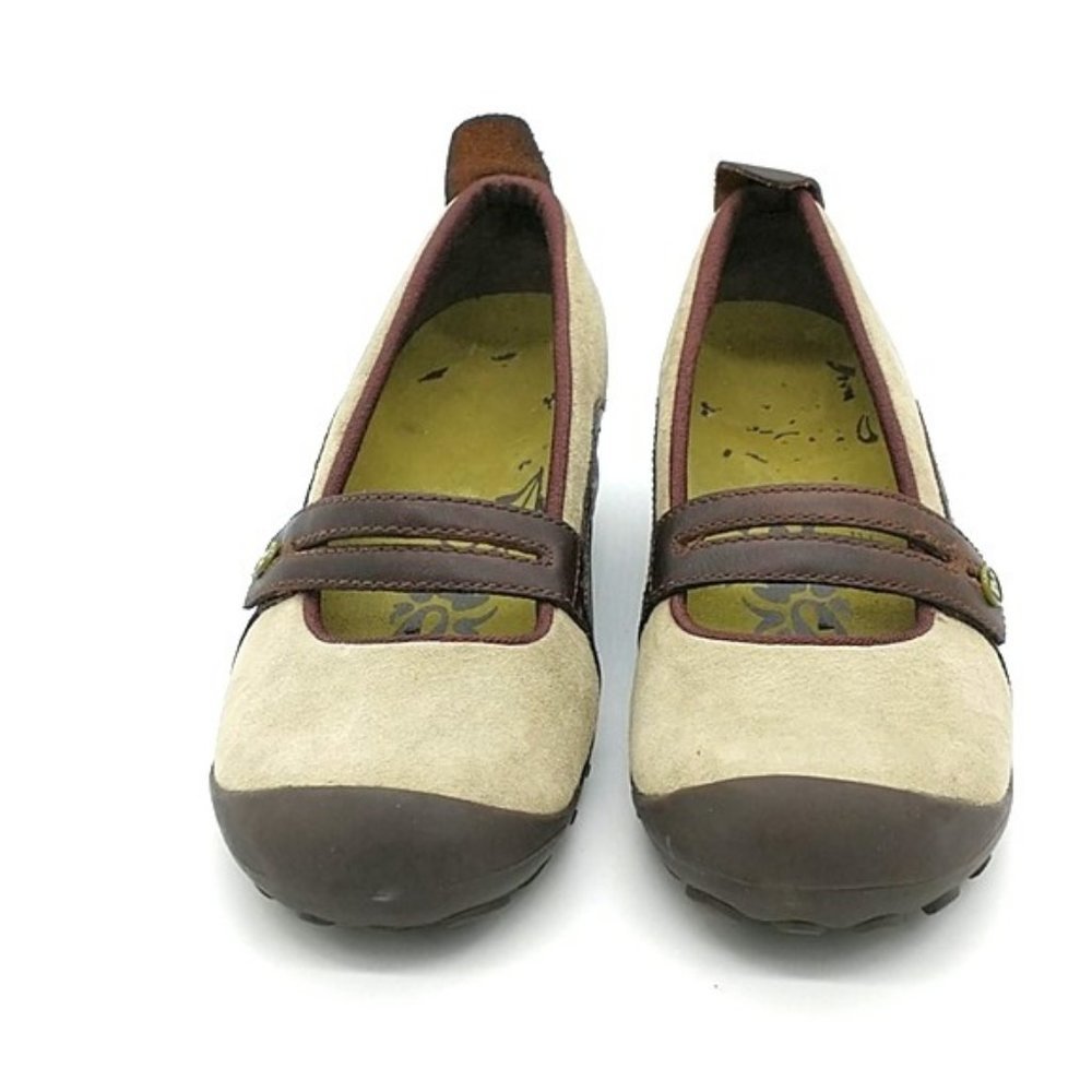 Merrell Plaza "Bandeau" Suede Mary Jane Hiking Shoes - Picture 9 of 16